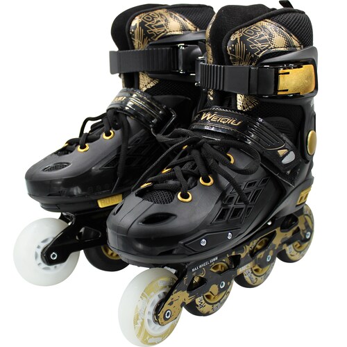 Patines Profesionales Linea Luz Led Talla 21-23 Premium Max
