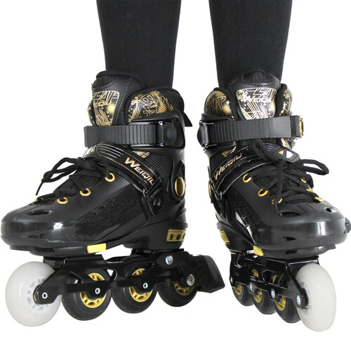 Patines Profesionales Linea Luz Led Talla 21-23 Premium Max