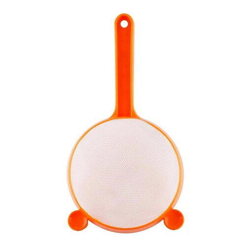 Colador Gigante Naranja Rejilla Metalica Goshoppingmx