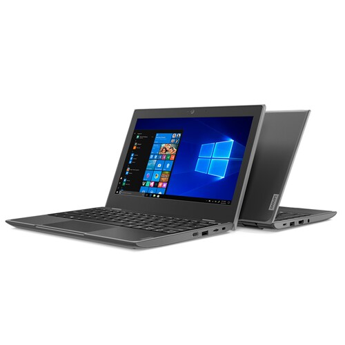 Laptop Lenovo 100e Win 2da Gen 11 pulgadas Celeron N4020 DD 64 GB Ram 4 GB Windows 10 Pro Color Negro