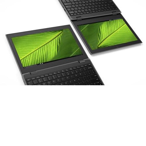 Laptop Lenovo 100e Win 2da Gen 11 pulgadas Celeron N4020 DD 64 GB Ram 4 GB Windows 10 Pro Color Negro