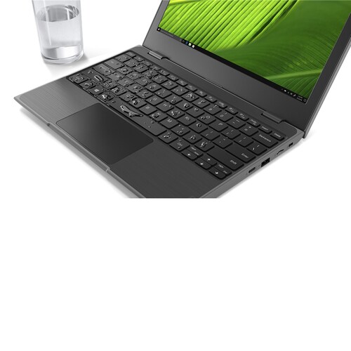 Laptop Lenovo 100e Win 2da Gen 11 pulgadas Celeron N4020 DD 64 GB Ram 4 GB Windows 10 Pro Color Negro