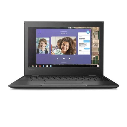 Laptop Lenovo 100e Win 2da Gen 11 pulgadas Celeron N4020 DD 64 GB Ram 4 GB Windows 10 Pro Color Negro