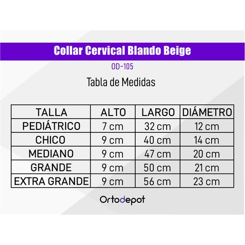 Collarín cervical - PRODUCTO IMPORTADO - SEGURIDAD