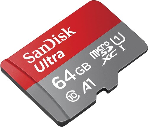 Sandisk MEMORIA SANDISK MICRO SDXC ULTRA 64GB CL10 A1 U1 (SDSQUA4-064G-GN6MA)