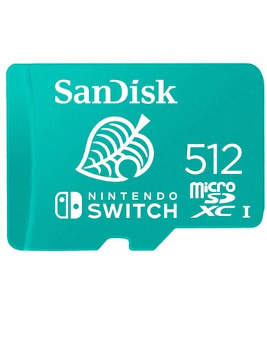 Sandisk MEMORIA SANDISK MICRO SDXC NINTENDO SWITCH 512GB (SDSQXAO-512G-GNCZN)