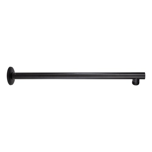 CNX Cuello Para Regadera De Acero Inoxidable Negro 40cm.