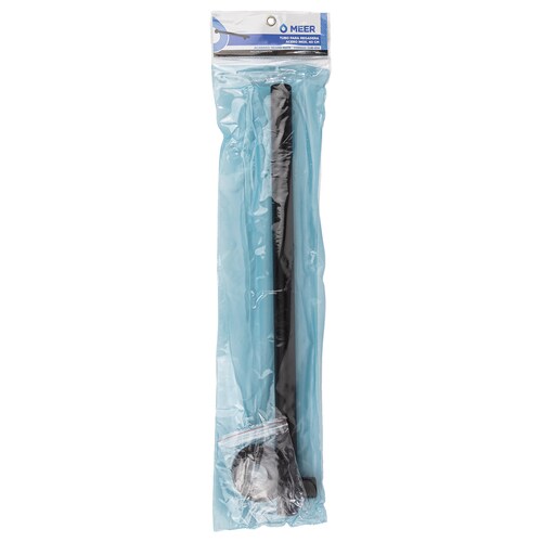 CNX Cuello Para Regadera De Acero Inoxidable Negro 40cm.