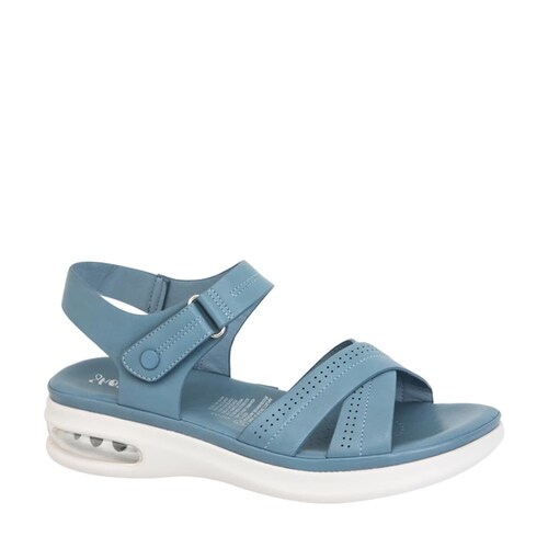 Sandalias confort marca Shosh, azul claro, para mujer, mod. 1021620