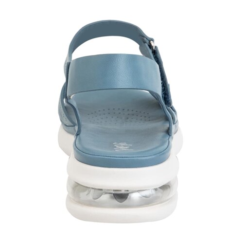 Sandalias confort marca Shosh, azul claro, para mujer, mod. 1021620