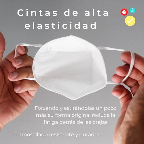 Cubrebocas Kn95  Tapabocas 50 PZAS ORIGINAL