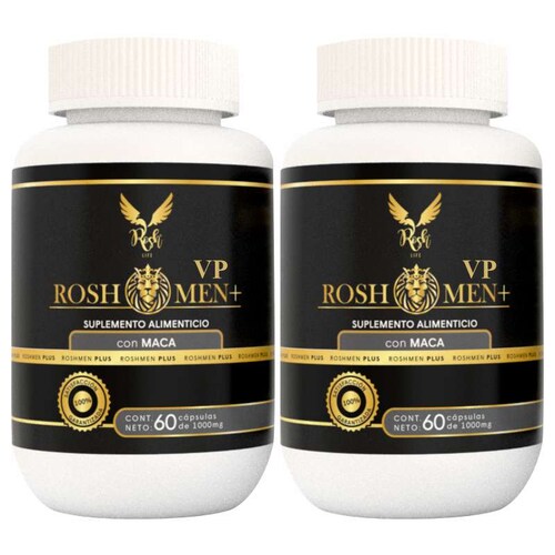 Próstata Sana ROSH MEN VP  maca vigorizante masculino 120 capsulas 