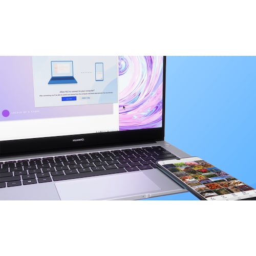 Laptop Huawei MateBook D14 gris 14", Intel Core i5 10210U 8GB de RAM 512GB SSD 10 Generacion