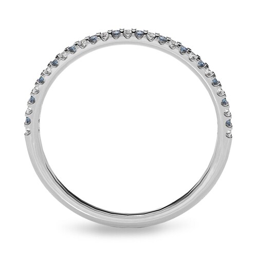 Churumbela en Oro Blanco de 14K Amelie Joyas