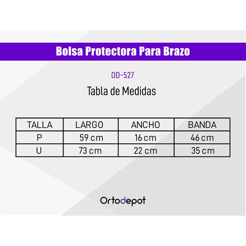 Bolsa para Yeso Brazo.