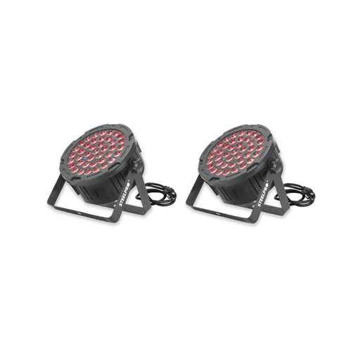Par Luces Steelpro Par40x3 Par De Led Rgb 3 En 1