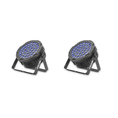 Par Luces Steelpro Par40x3 Par De Led Rgb 3 En 1