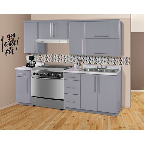 COCINA ONIX 2.43M GRIS-ENTREGA ÚNICAMENTE EN CDMX, QUERÉTARO, PACHUCA, TOLUCA Y SUS ÁREAS METROPOLITANAS