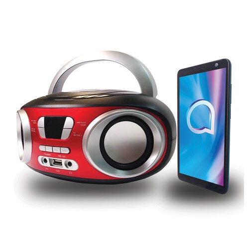 Alcatel 5002B 2/32gb Verde Kit + Reproductor de audio Bluetooth TFL radio