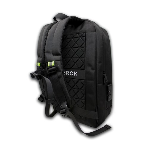 Mochila Impermeable Para Laptop De 17.3 In De Hombre Negras –