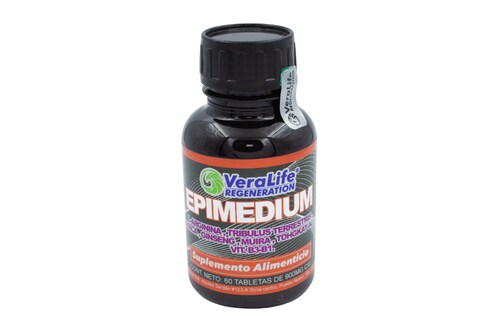 Epimedium, L-arginina, Tribulus Terrestris, Maca, Ginseng, Muira, Tohgkat Ali, Vitamina B3 y B1.