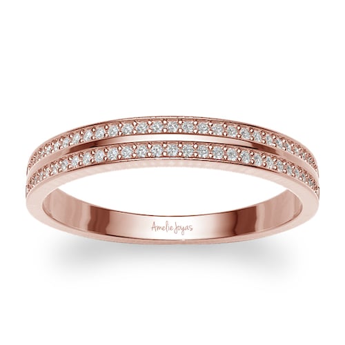 Churumbela en Oro Rosa de 14K Amelie Joyas