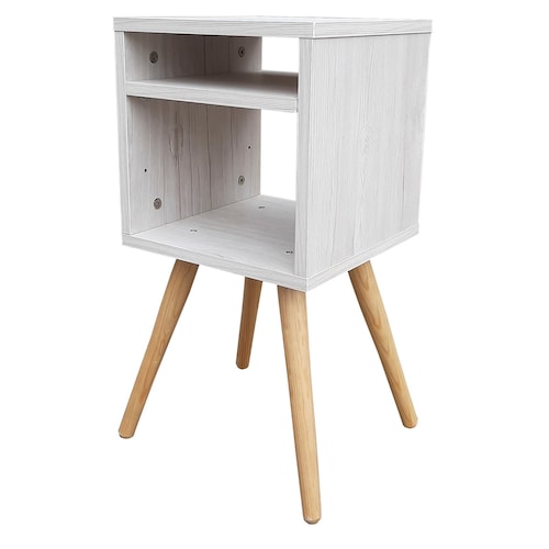 Buro Estilo Moderno, Hogare, Mesita De Noche Mesa Buró, Practico y Moderno Blanco Nordico