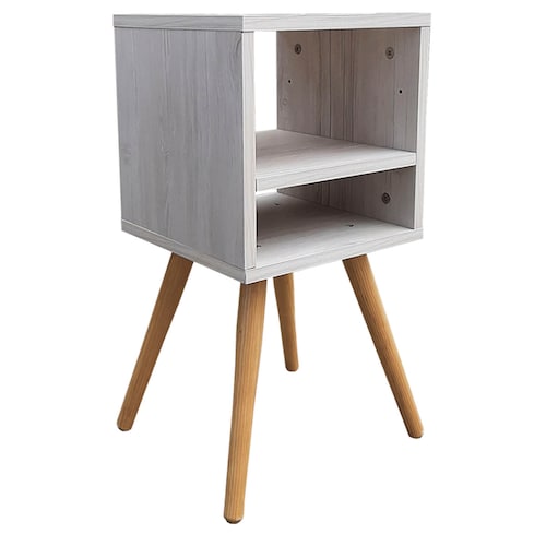 Buro Estilo Moderno, Hogare, Mesita De Noche Mesa Buró, Practico y Moderno Blanco Nordico
