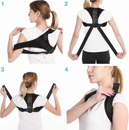 Faja Correctora De Postura Espalda Superior Mujer Chaleco Cintura