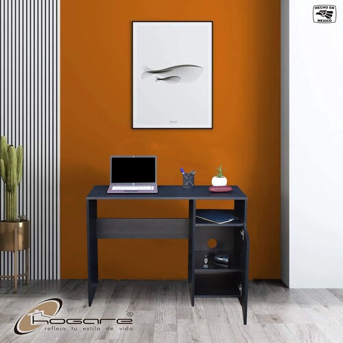 Escritorio Home Office Hogare Escritorios De Madera Negro