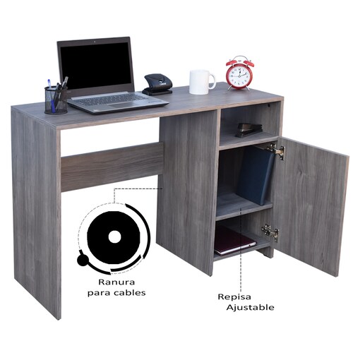 Escritorio Home Office Hogare Escritorios Minimalistas Gris
