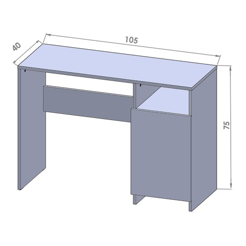Escritorio Home Office Hogare Escritorios Minimalistas Gris