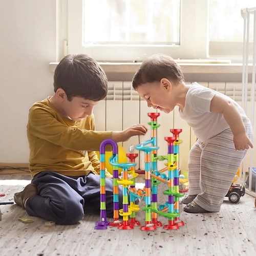 Juego De Canicas Laberinto De Carreras Niños Infantil