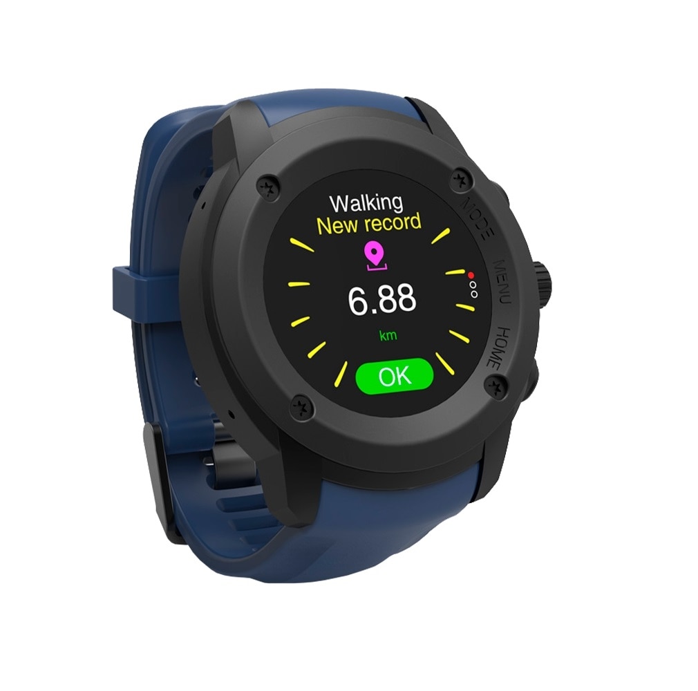 Ghia smart wath draco 1.3 touch heart rate bt gps gac 140 color azul deporte tactil contra agua