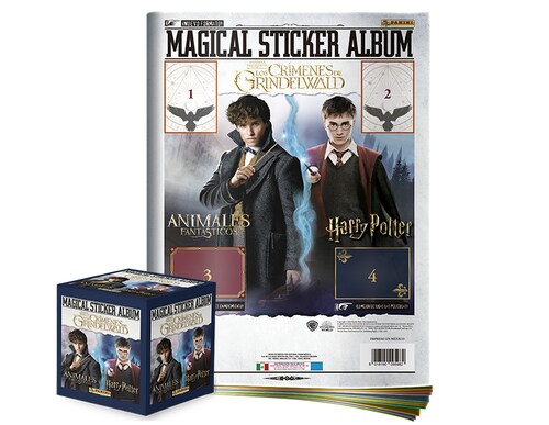 Álbum + 50 sobres de Los Crimenes de Grindelwald oficial de Panini