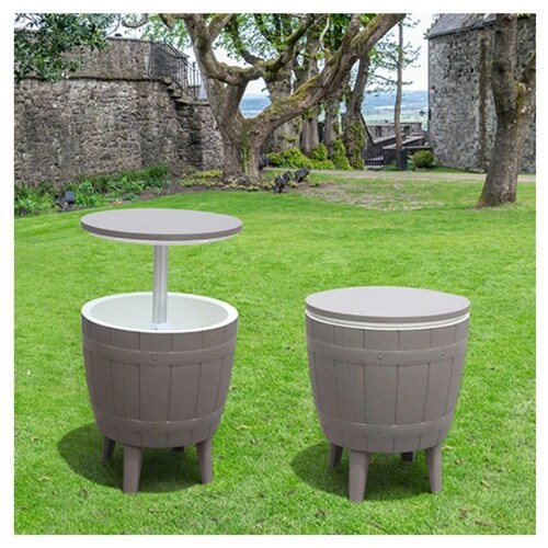 Mesa Hielera Multifuncional Mainstays Beige