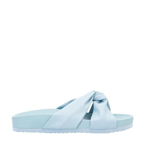 Sandalia casual para mujer color azul claro, marca PBPS, mod. 1021191