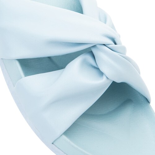 Sandalia casual para mujer color azul claro, marca PBPS, mod. 1021191