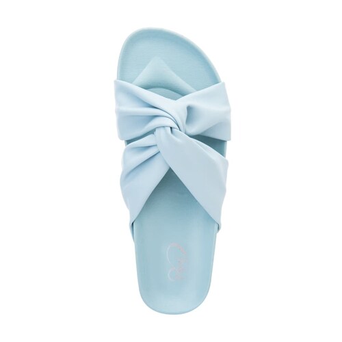 Sandalia casual para mujer color azul claro, marca PBPS, mod. 1021191