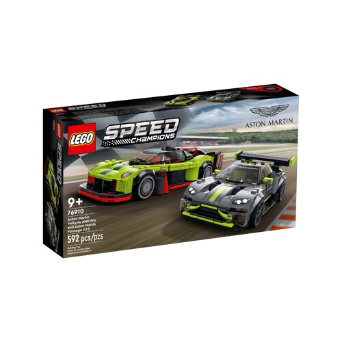 Lego 76910 Aston Martin Valkyrie AMR Pro y Aston Martin Vantage GT3