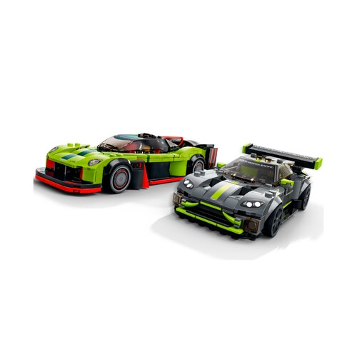 Lego 76910 Aston Martin Valkyrie AMR Pro y Aston Martin Vantage GT3