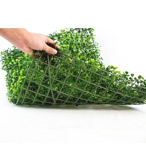 Follaje Artificial Kit 10 Piezas Muro Verdel Pasto Pared Jardin Venrtical Jardimex