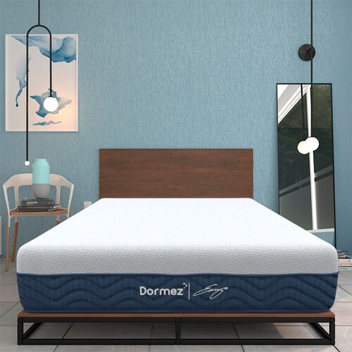 Colchón Matrimonial Dormez Enzo Natura Ultra Confort Memory Foam Gel + 2 ALMOHADAS GRATIS