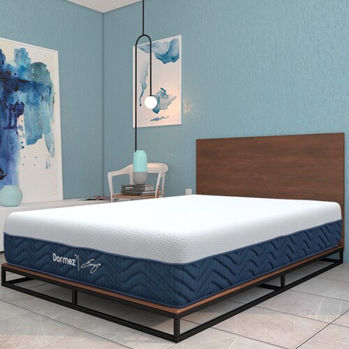Colchón Matrimonial Dormez Enzo Natura Ultra Confort Memory Foam Gel + 2 ALMOHADAS GRATIS