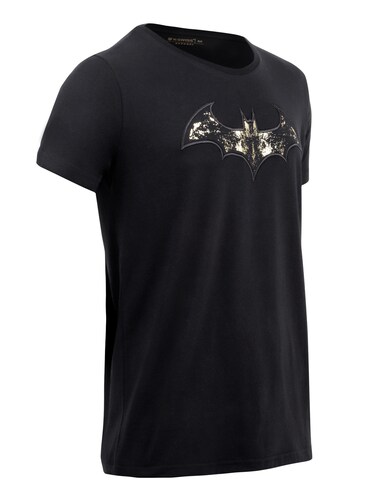 Playera BATMAN K-SWISS Estampada color Negro para Hombre