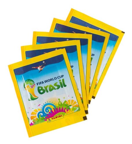 ALBUM PASTA DURA BRASIL 2014 + 50 SOBRES OFICIAL DE PANINI