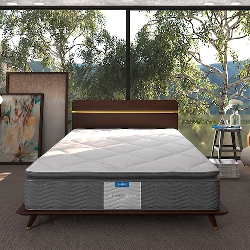 Colchón Matrimonial Sensations Restonic Ortopedico Con Colchoneta De Máxima Comodidad+2 ALMOHADAS GRATIS.