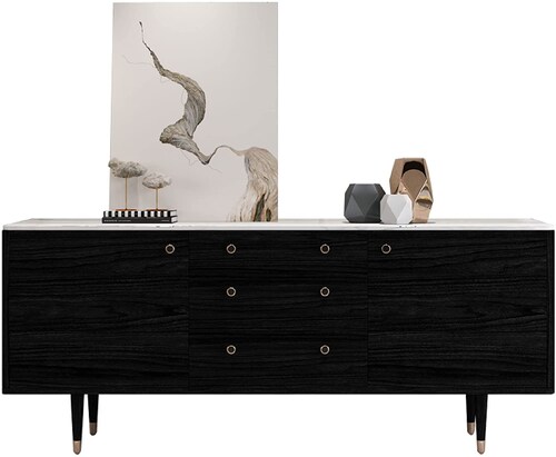 Bufetera credenza praga con cajones