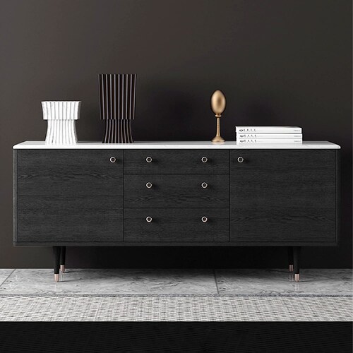 Bufetera credenza praga con cajones
