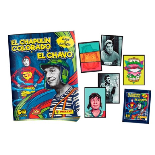 Álbum + 50 sobres de El Chapulin colorado y el Chavo del 8 Oficial de Panini
